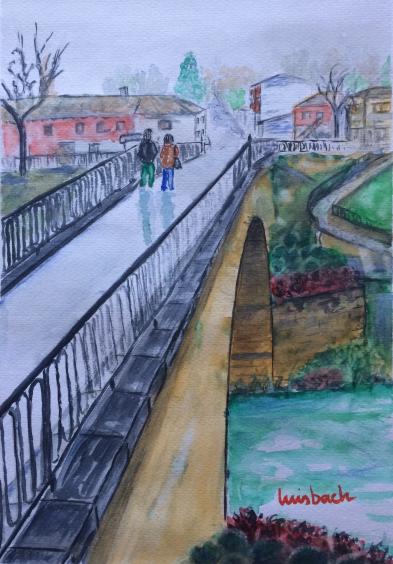 Camino a la fuentecilla, Trillo - Luis Bachiller