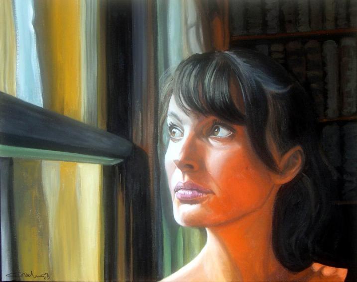 Nathalie Portman, portrait - Arnaud Griselin - Click to enlarge