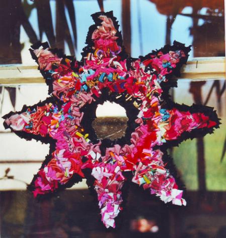 miroir étoile rose - Tsilla Slakmon