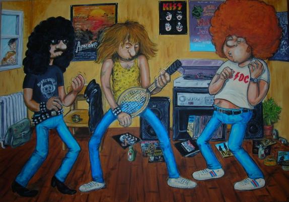 Air guitar 1980 - Philippe Greffard