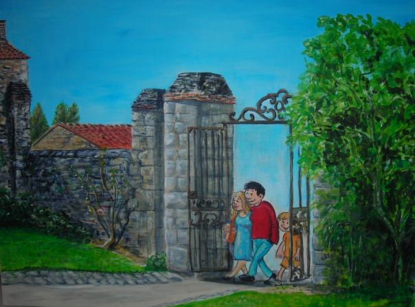 Promenade dans le parc - Philippe Greffard - Cliquer pour afficher en grand