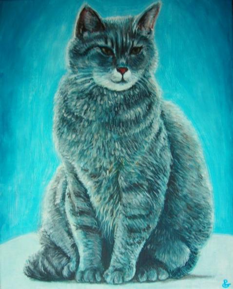 Un chat - Philippe Greffard