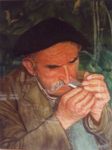 la cigarette - Paul Milhé