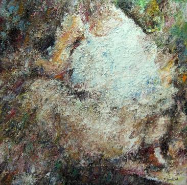 figure accroupie - Philippe Lamiral