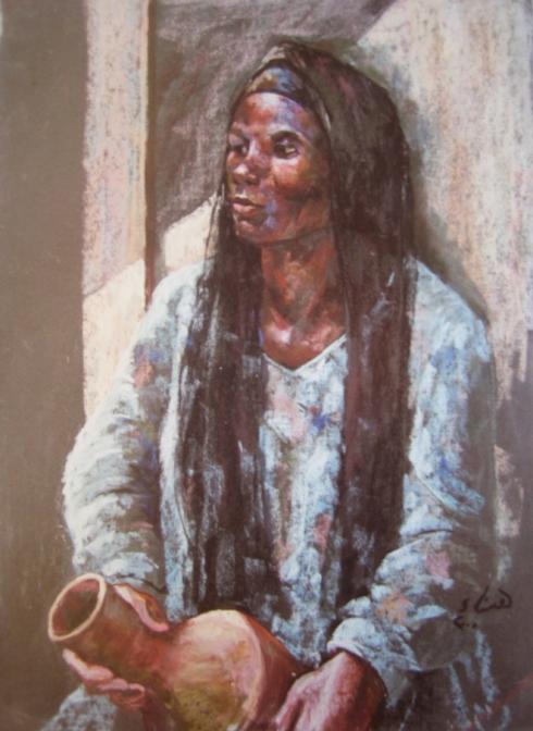 a portrait drom upper egypt - Hanaa Hashem