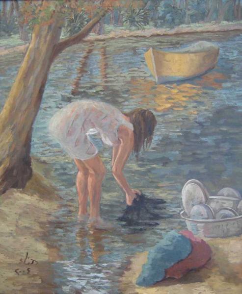 bathing - Hanaa Hashem