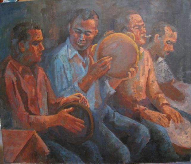 drummers - Hanaa Hashem - Click to enlarge