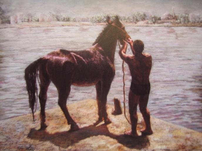 the horse wnd the rider - Hanaa Hashem - Click to enlarge