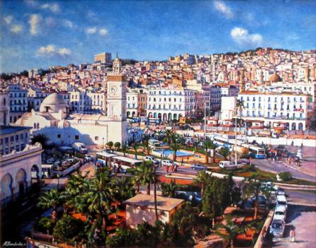 Alger : Bab El Oued (Place des Martyrs) - Med Bachir Bouchriha