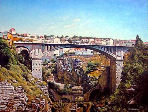 Pont d'El Kantara (sud) - Med Bachir Bouchriha