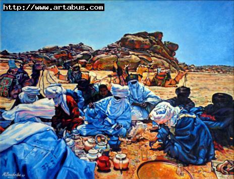 Adrar : La Halte Tergui  à Gourara - Med Bachir Bouchriha