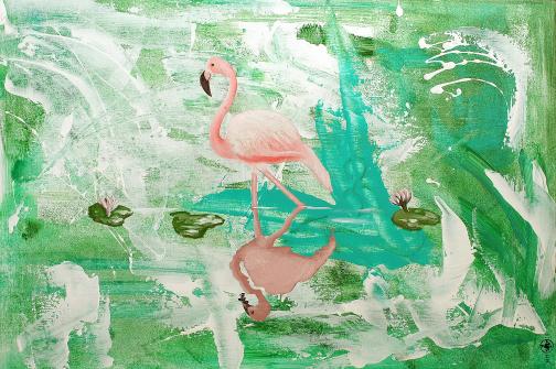 Flamand rose - Steeves Brown