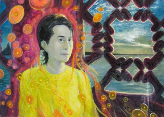Aung San Suu Kyi - Alain Coudry