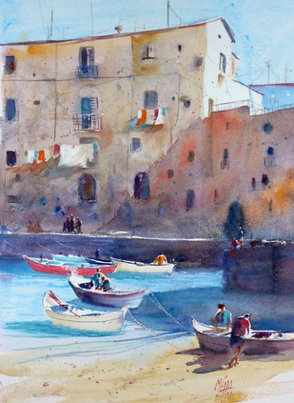 Le port de Monopoli - André Méhu