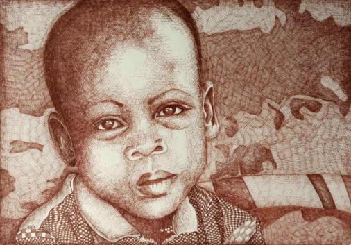 Enfant d'afrique - Christine Audoye