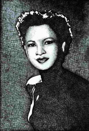 Femme d'autrefois - Christine Audoye