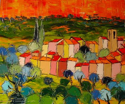 COULEURS D'UN SOIR A FLAYOSC - Jiel