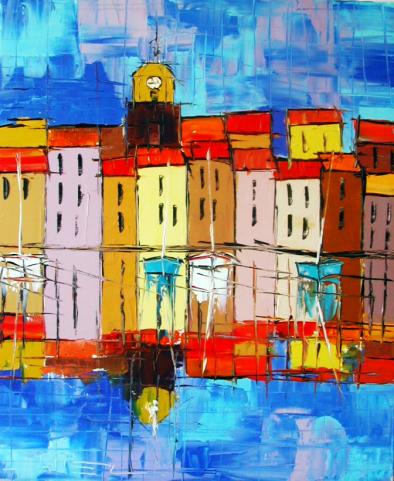 COULEURS ET REFLETS DE SAINT TROPEZ - Jiel