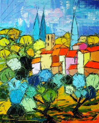 LE PETIT VILLAGE AUX OLIVIERS - Jiel