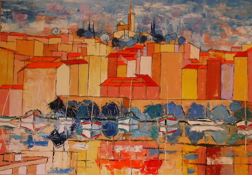 LE VIEUX PORT DE MARSEILLE SOUS LE REGARD DE LA BO - Jiel