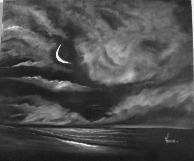 Clair de lune - Marie France Mateu - Click to enlarge