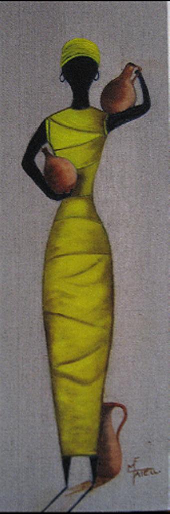 Elégance d'Afrique Jaune - Marie France Mateu