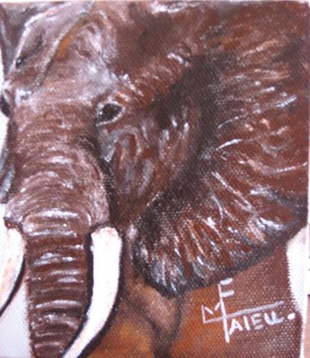 Eléphant - Marie France Mateu