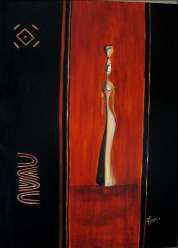 Femme Nubienne - Marie France Mateu