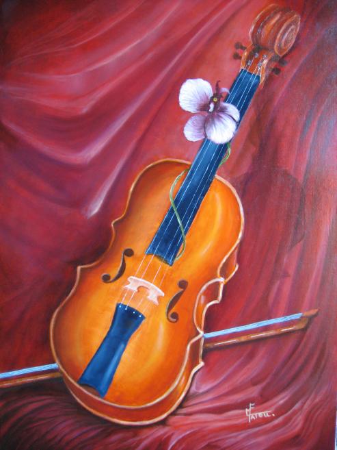 Le Violon et l'orchidée - Marie France Mateu