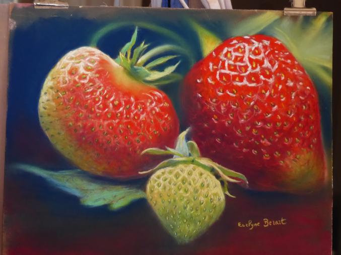 fraises - Evelyne Berart - Click to enlarge