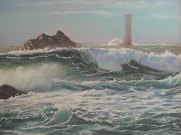 phare du Four - Evelyne Berart - Cliquer pour afficher en grand