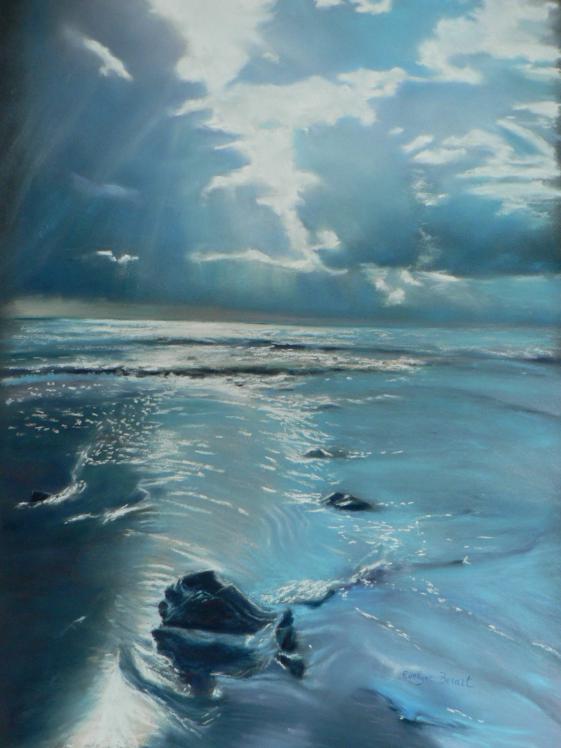 rêve en bleu - Evelyne Berart