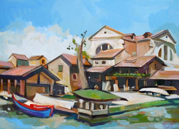 Venetian Shipyard - Filip Mihail - Cliquer pour afficher en grand