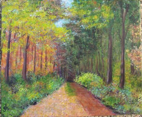 Forêt automnale - Christiane Sonney