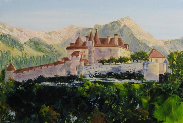 Château de Gruyères en Suisse - Christiane Sonney - Click to enlarge