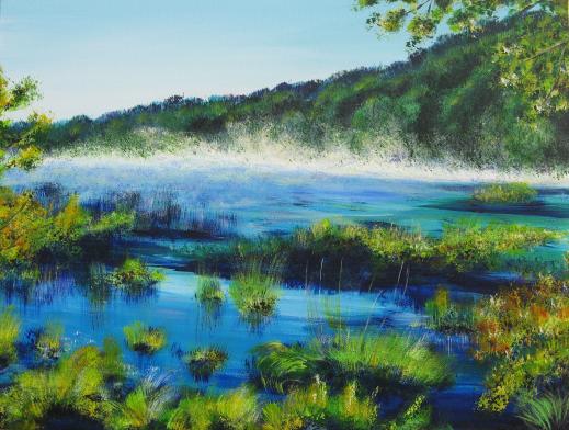 Brumes sur lac du Haut-Doubs - Christiane Sonney