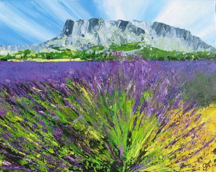 La Montagne Sainte Victoire - Christiane Sonney