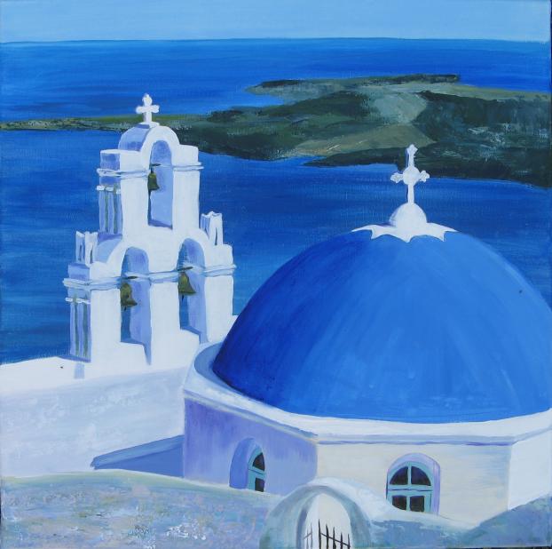 Santorin - Christiane Sonney - Click to enlarge