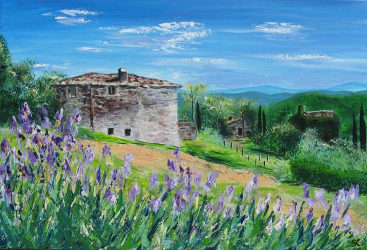 Maison en Toscane - Christiane Sonney