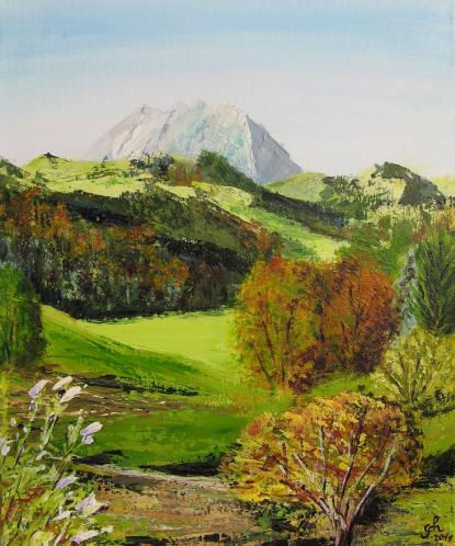 Paysage près de Gruyères - Suisse - Christiane Sonney