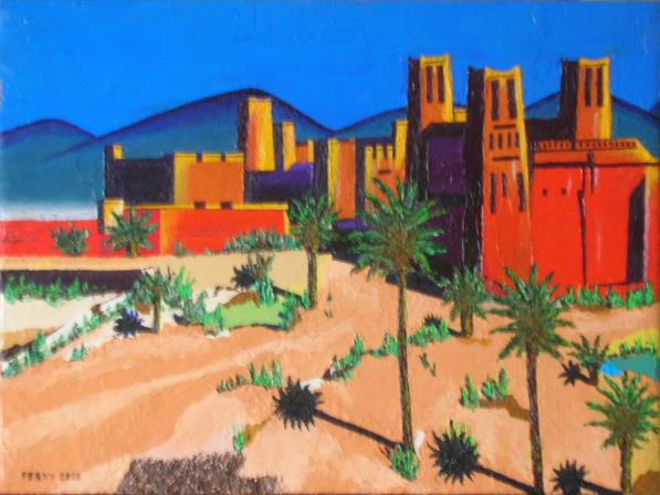 Aït Ben Haddou (Maroc) - René Perny - Cliquer pour afficher en grand