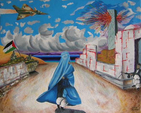 Gaza attaquée - René Perny