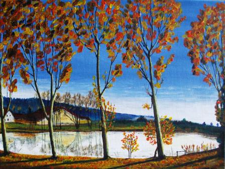 Etang de La Rivière-Drugeon, - René Perny