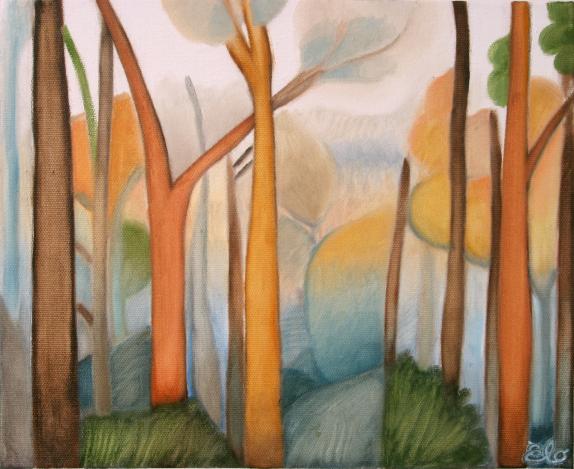 Forêt jaune - Elohim Sanchez