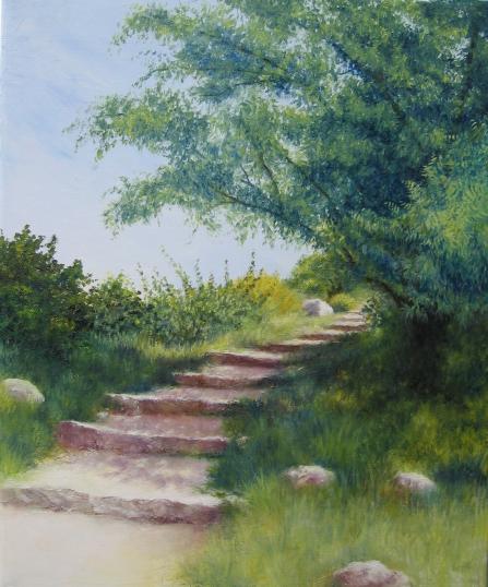 Sentier des Baux - Annick Sabatier