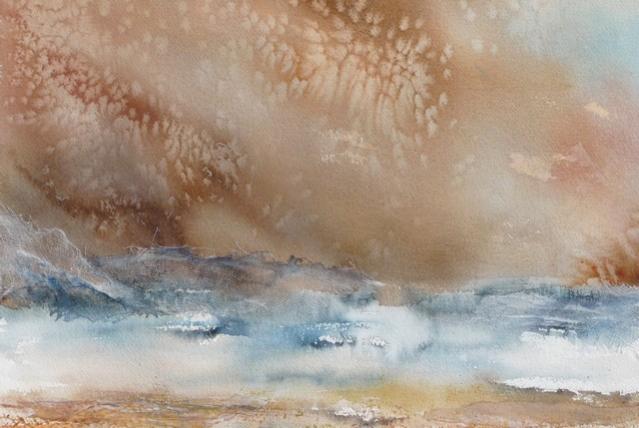 Tempête - Annick Sabatier - Cliquer pour afficher en grand