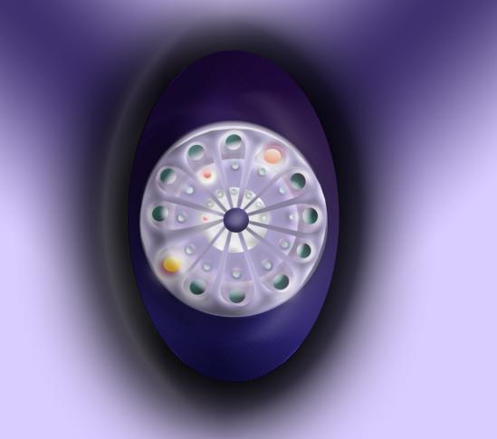 Bague-montre solaire. - Bertrand Beaufour