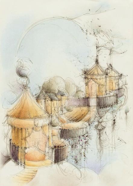 Petit campement céleste - Bertrand Beaufour