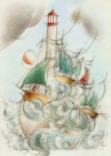 Bouteille d'eau de mer - Bertrand Beaufour
