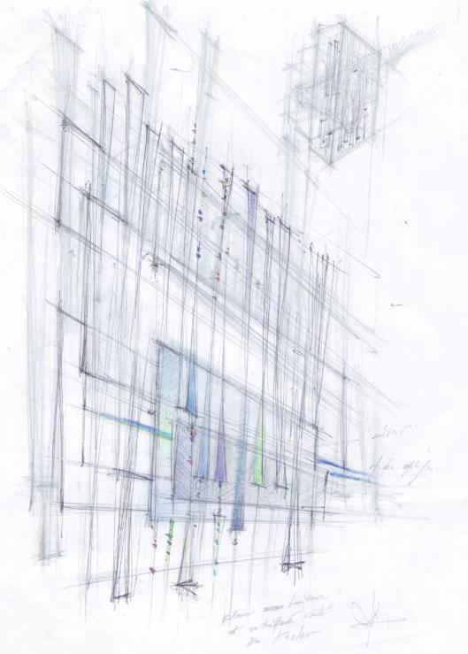Plans pour la grotte glaciaire - Bertrand Beaufour